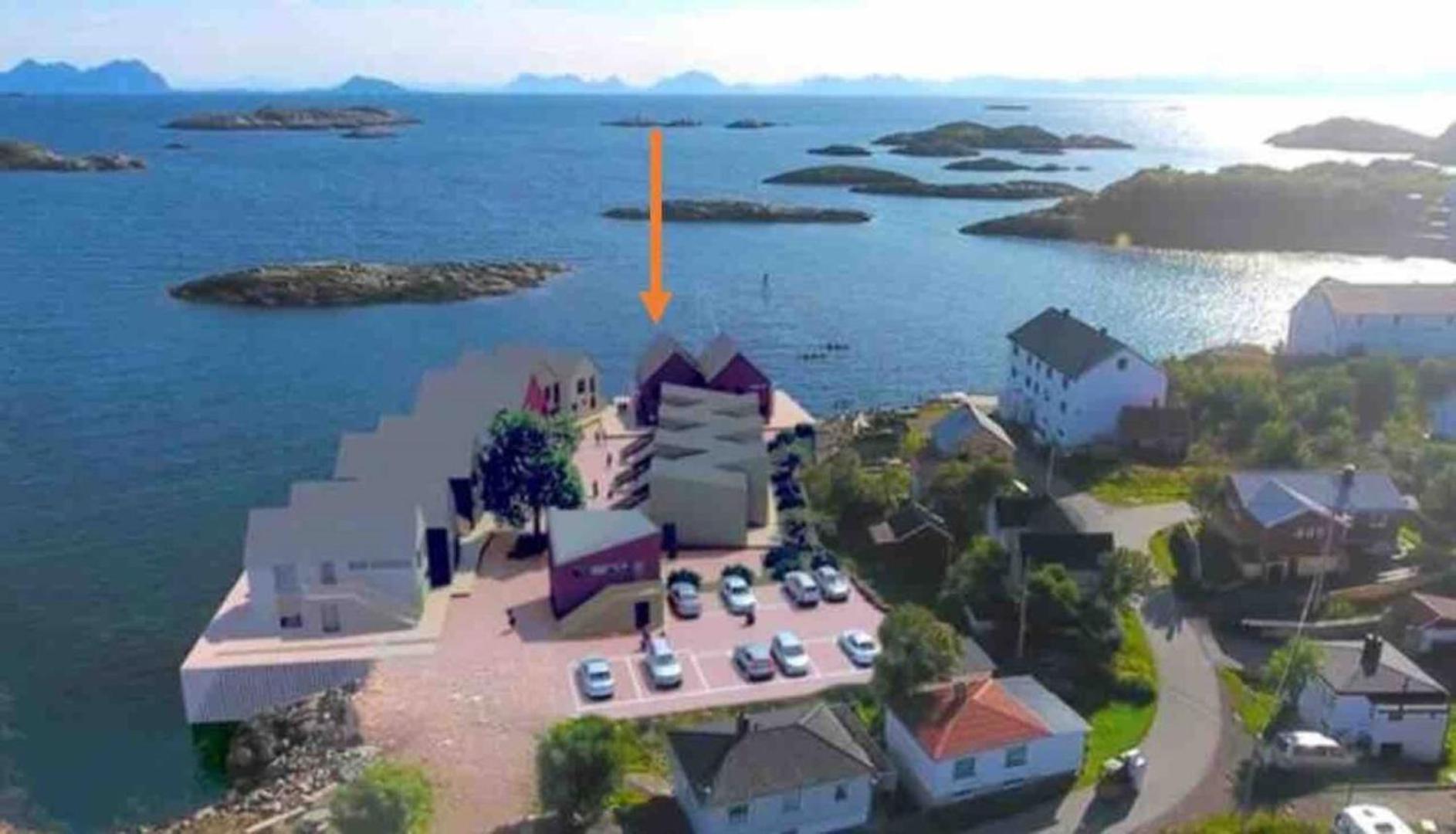Waterfront Apartment With Panoramic Sea View Henningsvær Eksteriør bilde